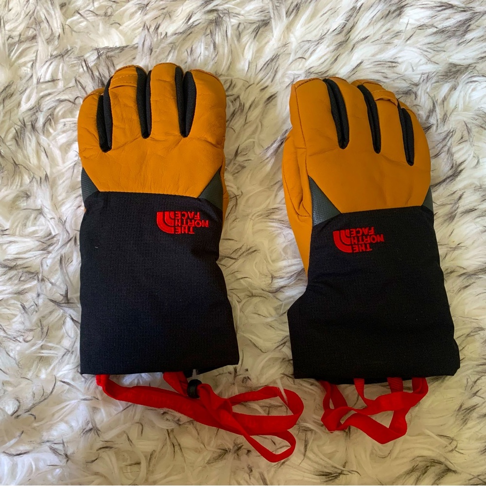 The North Face Goretex Gloves, Brown